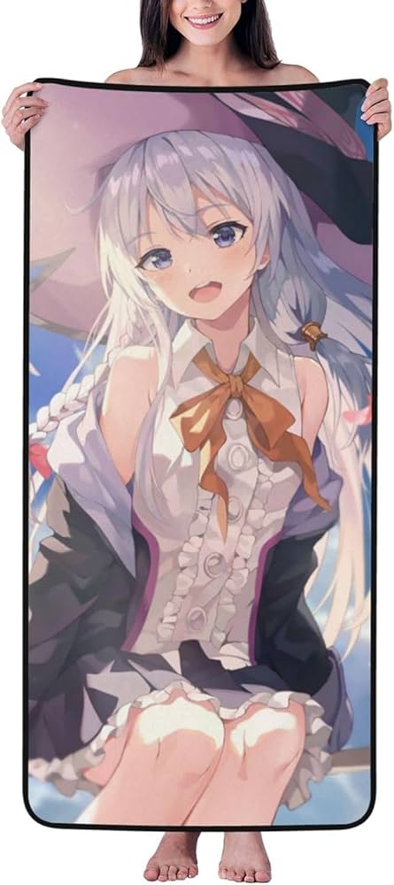 Amazon|バスタオル 魔女の旅々 イレイナ アニメ柄 ふわふわ マイクロ Amazon|バスタオル 魔女の旅々 イレイナ アニメ柄 ふわふわ マイクロ